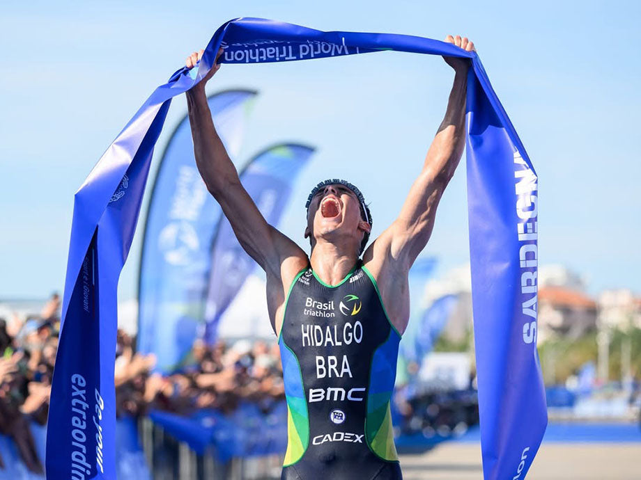 Hidalgo celebrates magnificent victory in Sardinia