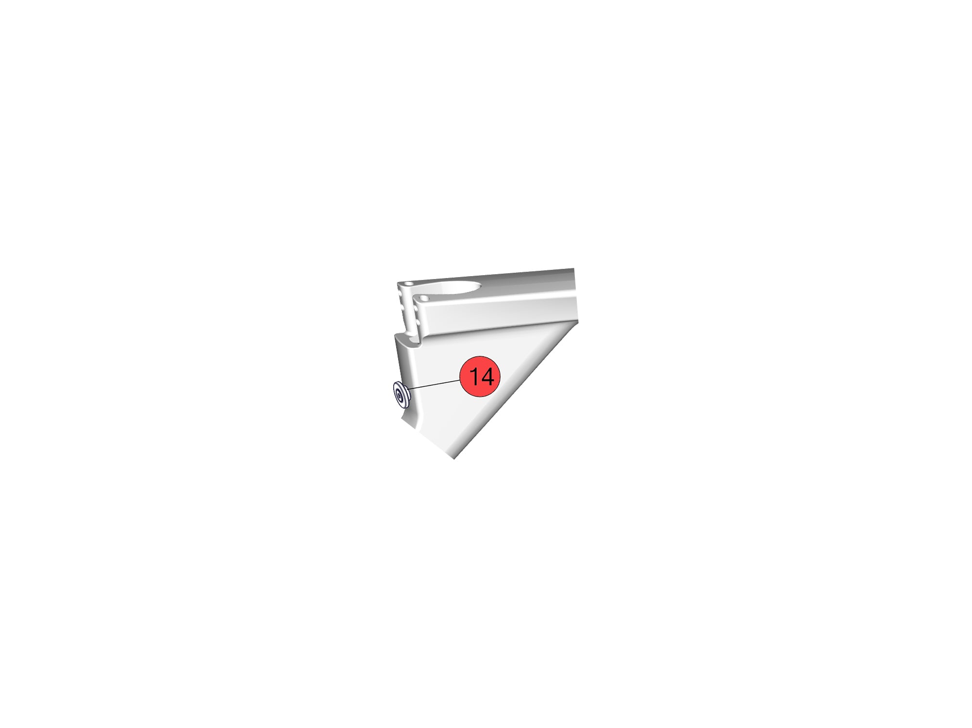 BMC Spare Parts | timemachine 01 / 02 Rear Box Mount 