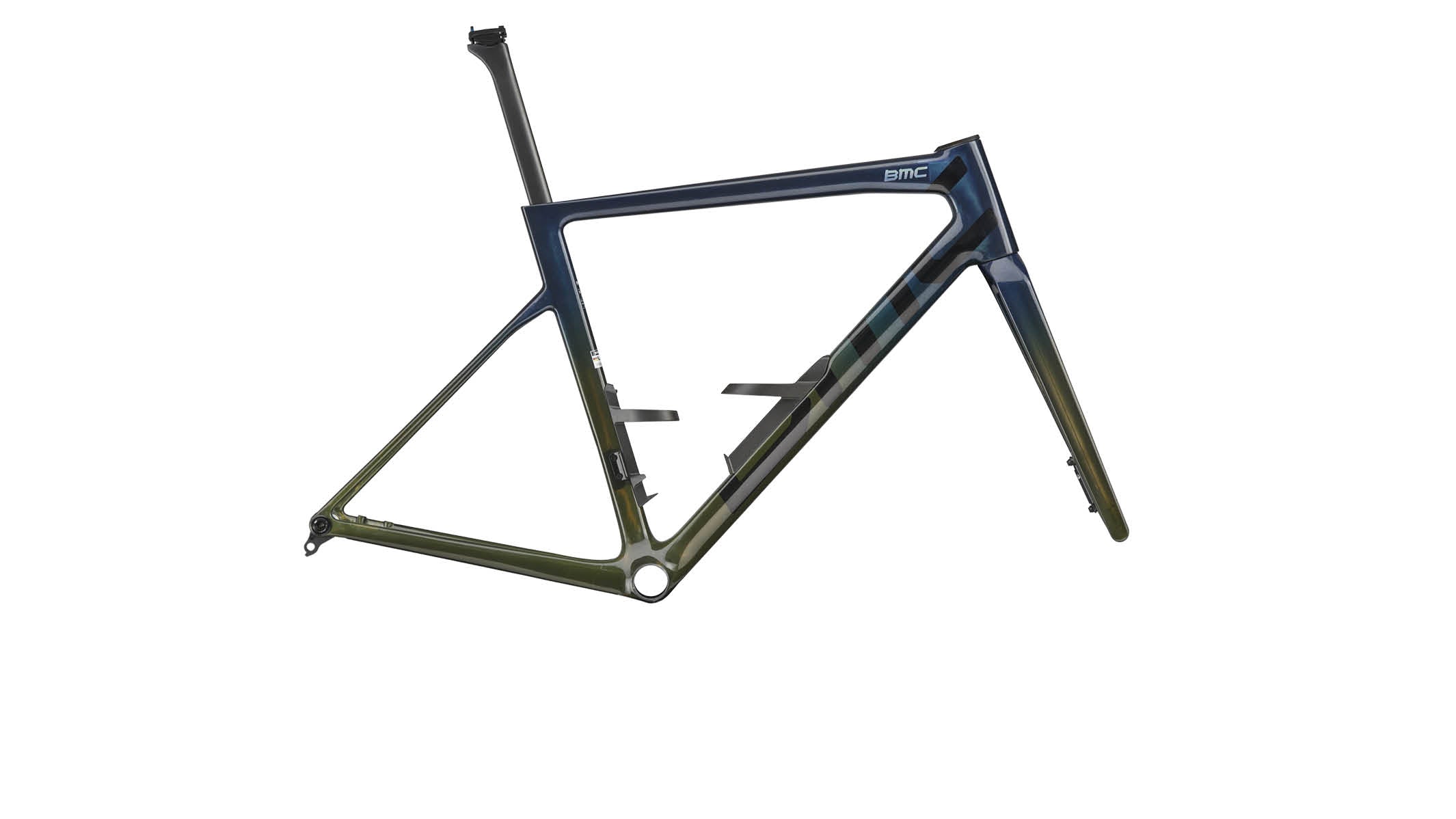 Freamset Teammachine SLR 01 Frameset Blue Glitter Carbon / Lime Carbon – BMC ...