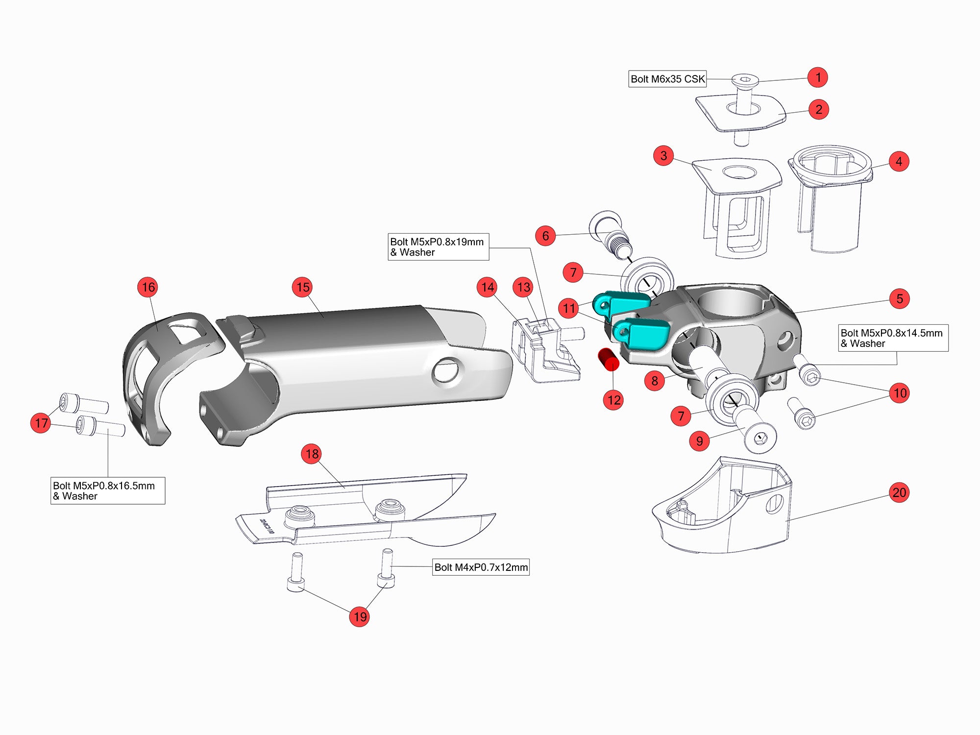 Stem ICS2 MTT | BMC | components | Parts, Parts | Components