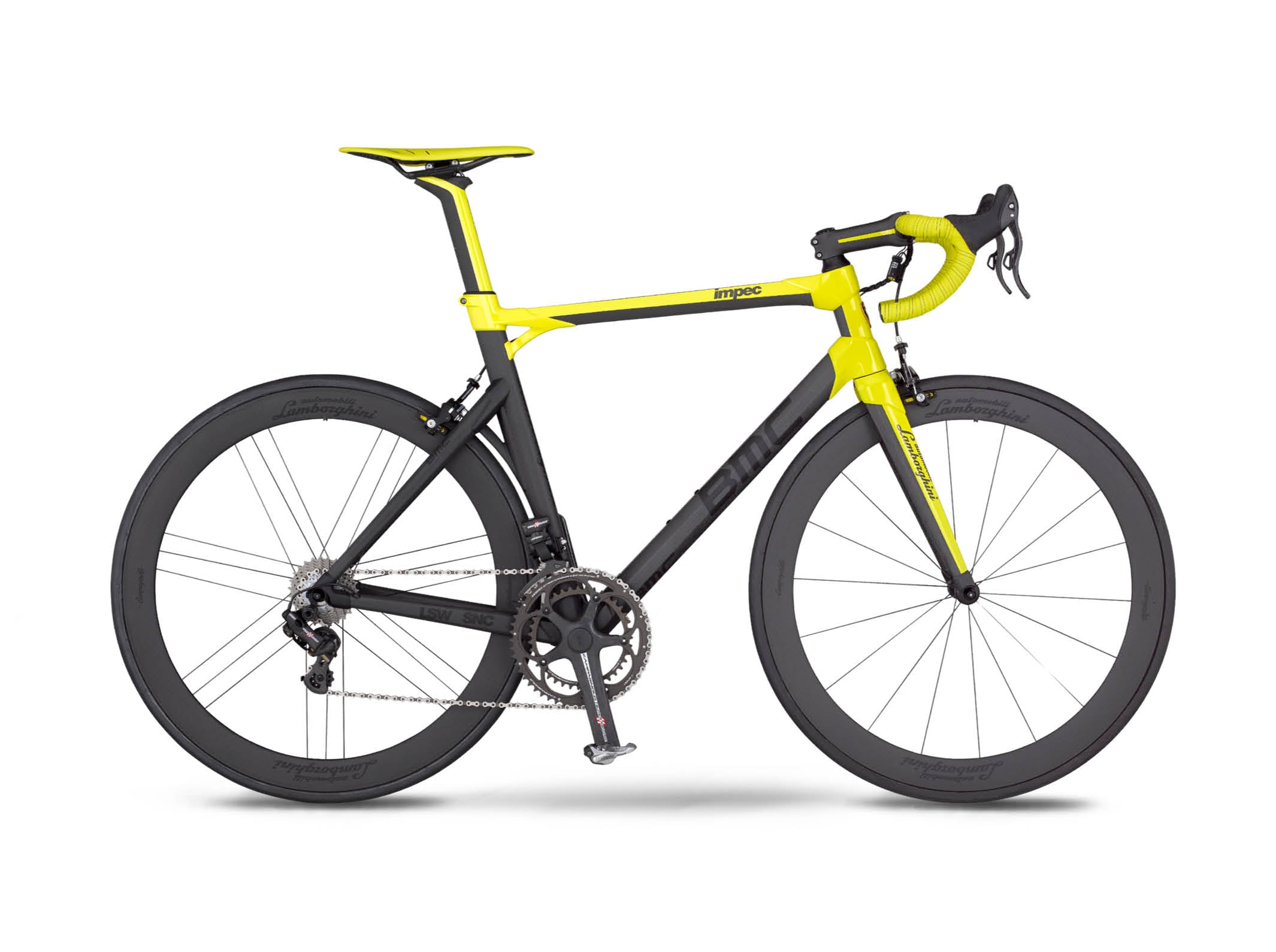 Impec Lamborghini Edition Super Record Eps | BMC | bikes | Road, Road | Racing